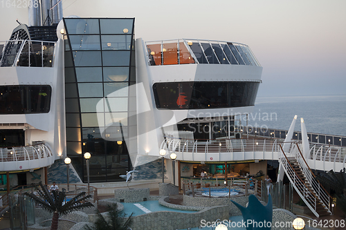 Image of Pool Deck Area of MSC Splendida