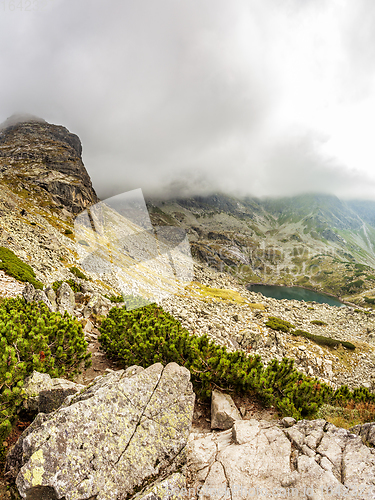 Image of View from Krab in Tatra Mountains, Poland, Europe.