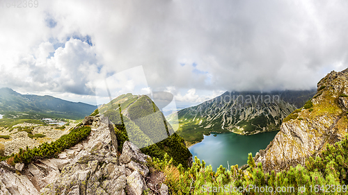 Image of View from Krab in Tatra Mountains, Poland, Europe.