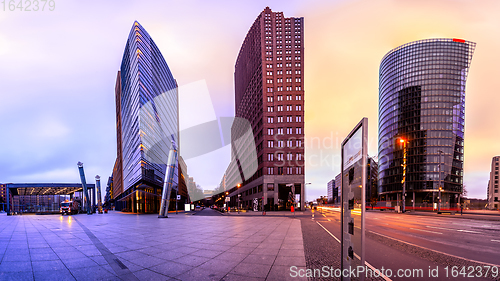 Image of The Potsdammer Platz in Berlin, Germany