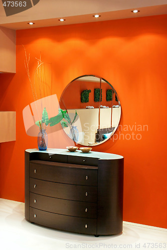 Image of Round mirror