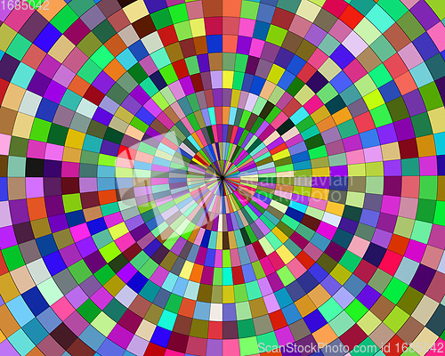 Image of abstract background in squares