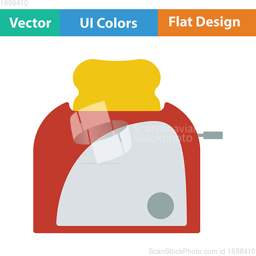 Image of Kitchen toaster icon