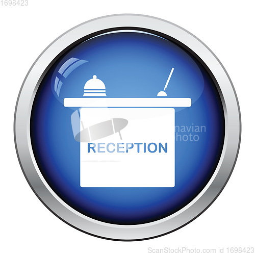 Image of Hotel reception desk icon