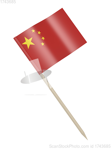 Image of Chinese flag toothpick