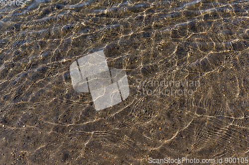 Image of Water wave on lake