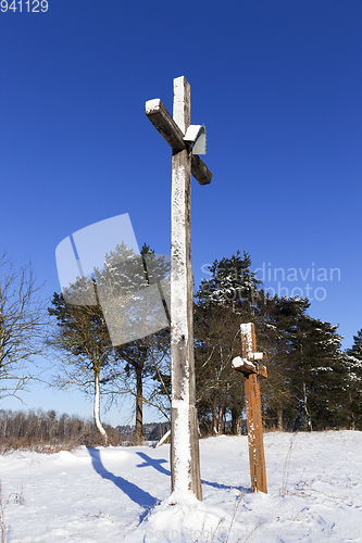 Image of Religious wooden cross