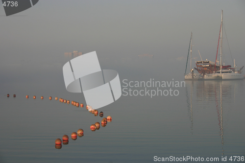 Image of Misty morning in Qatar