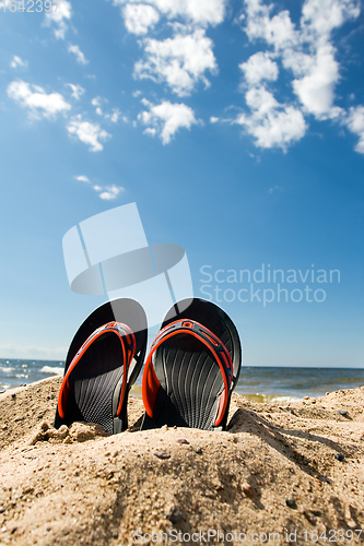 Image of Beach slippers