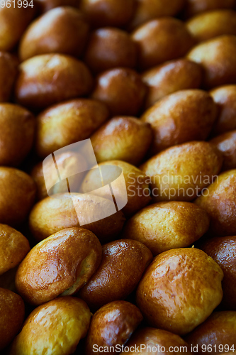 Image of variety of baked goods, bakery, photo icon for basic food, freshness and variety of goods