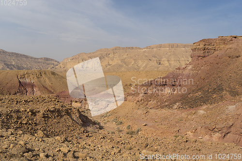 Image of Travel in Israel negev desert landscape