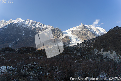 Image of Scenic view of Himalaya mountain in Nepal