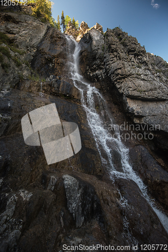 Image of Waterfall in Altai Mountains