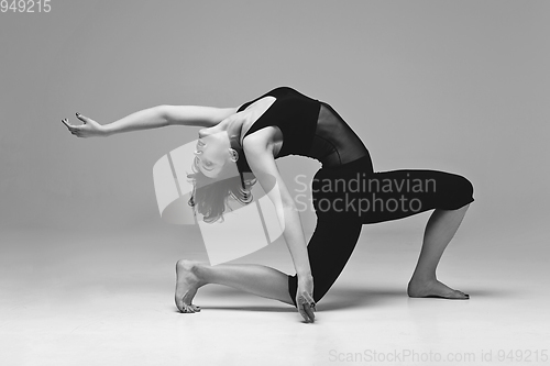 Image of Beautiful woman dancer