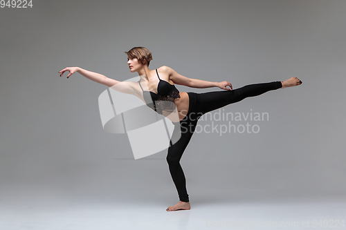 Image of Beautiful woman dancer