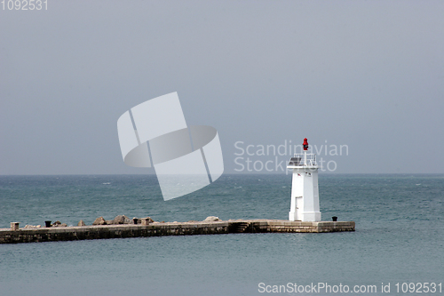 Image of White lighthouse