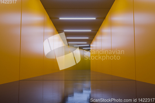 Image of A typical underground corridor background