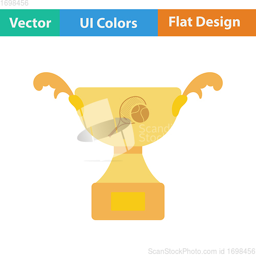 Image of Tennis cup icon