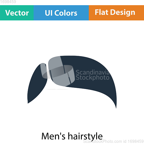 Image of Men\'s hairstyle icon