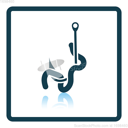 Image of Icon of worm on hook