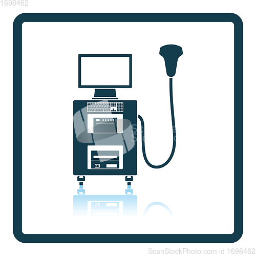 Image of Ultrasound diagnostic machine icon