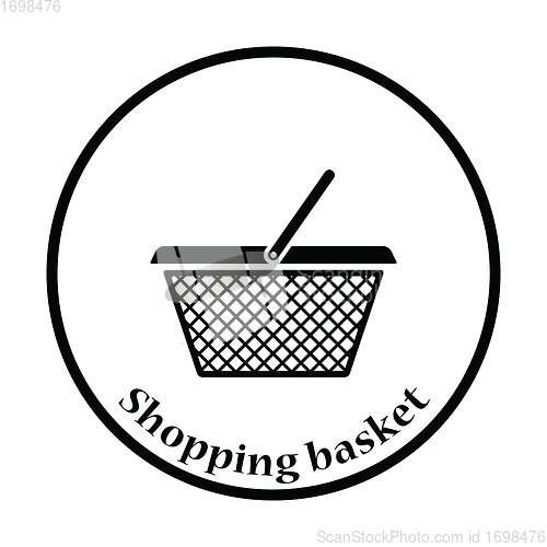 Image of Shopping basket icon