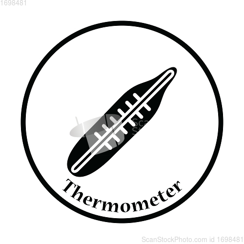 Image of Medical thermometer icon