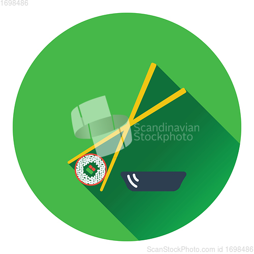 Image of Sushi with sticks icon