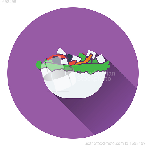 Image of Salad in plate icon