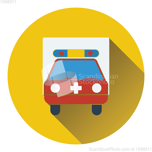 Image of Ambulance car icon
