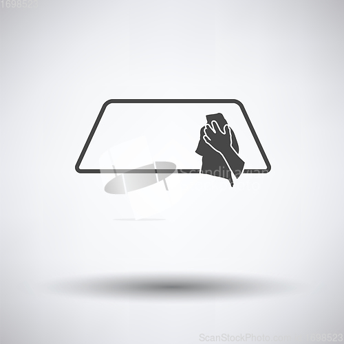 Image of Wipe car window icon