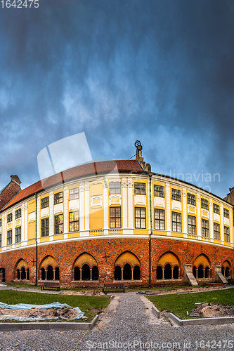 Image of Riga Dome cathedral inner courtyard