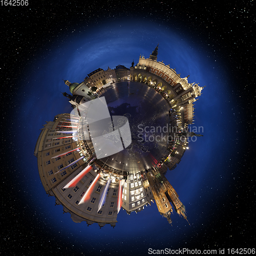 Image of Krakow old town main market square
