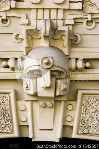 Image of Detail of Art Nouveau building