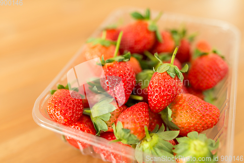 Image of Fresh Strawberry in packing