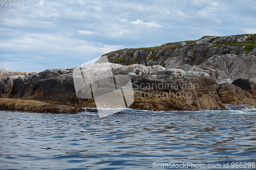 Image of Beautiful view on norwegian fjords