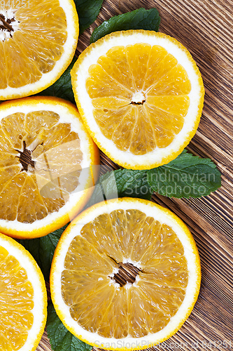 Image of Orange and mint