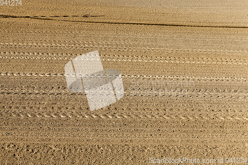 Image of plowed field