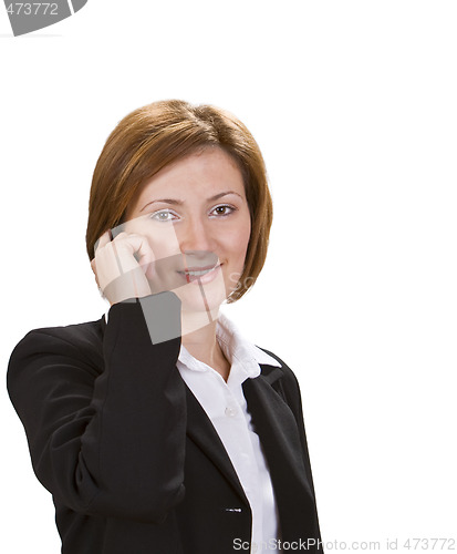 Image of Woman on the phone