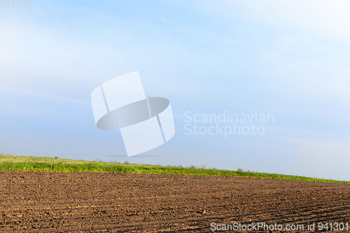Image of ploughed field