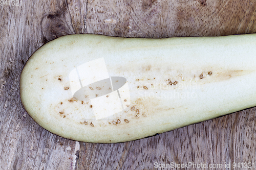 Image of ripe juicy eggplant