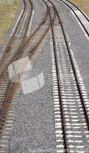 Image of Old rusty railway