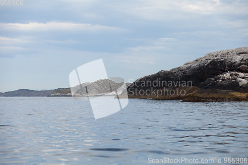 Image of Beautiful view on norwegian fjords