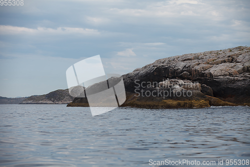 Image of Beautiful view on norwegian fjords