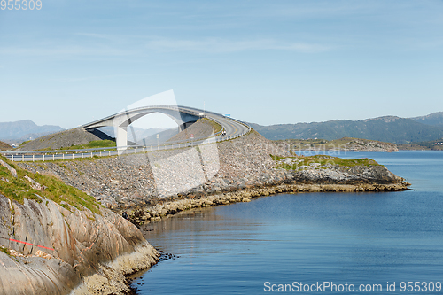 Image of atlantic road bridge in Norway