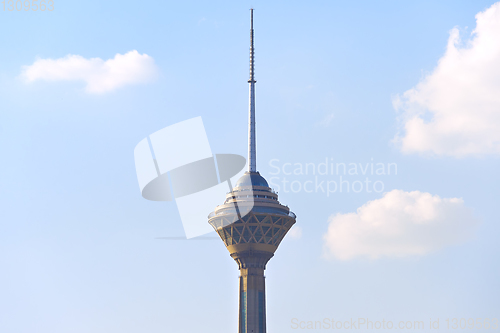 Image of Milad Tower top Tehran, Iran