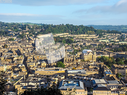 Image of HDR Aerial view of Bath