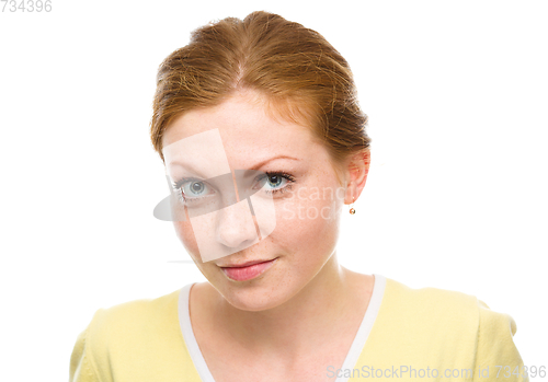 Image of Portrait of a young woman