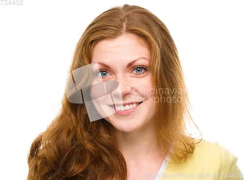 Image of Portrait of a young woman