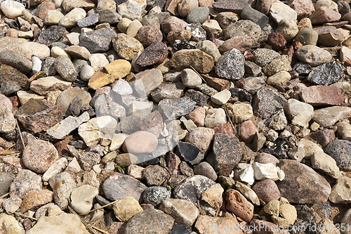 Image of Small gravel, close-up